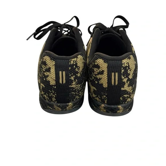 NOBULL Men's Pride Trainer Weightlifting Gym Shoe Sneaker Black Gold Splatter 13 - Picture 5 of 9